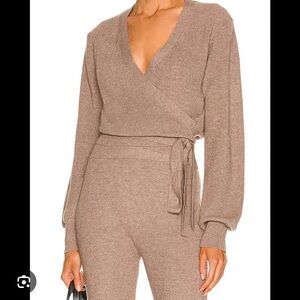 Le Ore Lodi Wrap Sweater.l